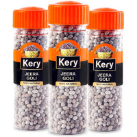 Kery Jeera Goli Mukhwas [Cumin Jeera Pachak Mouth Freshener] 3 Bottles, 420 Gm