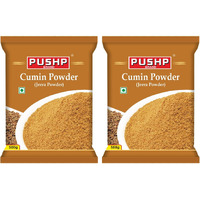 Pushp Brand Cumin/Jeera Powder Pouch (500g) (Pack of 2)