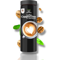 India Flavor Cappuccino Coffee | Creamy, Smooth Instant Coffee Powder | 100 gm coffee, 50 Servings