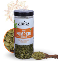 Ariga Foods Raw Pumpkin Seeds Immunity Booster | Rich in Protein & Fibre For Weight Loss in Pet Jar | Rich Source of Omega 3 | Highly Nutritious Snack | Rich in Protein, Dietary Fibre, Zinc & Magnesium 500g