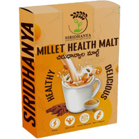 SIRIDHANYA healthy Natural Millets Malt nShake (450gm). Diabetic Friendly | Traditionally made with a combination of 17 natural ingredients such as cereals etc.
