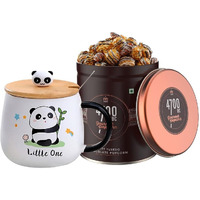 BonZeaL Birthday Gift For Kids Children Nutty Tuxedo Gourmet Chocolate Popcorn Combo Pack Gift For Daughter 150g