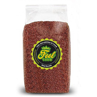 Feelfood Gluten Free Red Quinoa pouch 900g (Vacuum pack) - Fiber rich Healthy Food | Diet Food | Red Quinoa Seeds