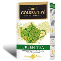 Golden Tips Healthy/Natural and Organic Garden Fresh Darjeeling Green Pyramid Tea Bags (20 Bags, 40 Gram)