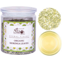 The Indian Chai  Organic Moringa Oleifera Super Food Leaf Tea 50g Helps with Energy & Immunity Booster, Weight Loss, Stress Relief, Caffeine Free Herbal Tea