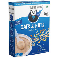 HEALTHY PANDA-1200Gm-Oats & Nuts Cereal mix- Baby food - Oats for baby - Cereal for Kids - dryfruit powder - Millet powder - Kids food - Baby Porridge - Baby cereal - No Sugar