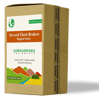 Gopaldhara Darjeeling Tea Second Flush Broken 800gm Value Pack - From The Gopaldhara Tea Estate Highest Elevation 7000 Feet