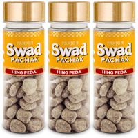 Panjon Swad Hing Peda Mukhwas (Pack Of 3 X 120 Grams) | Digestive Mouth Freshener | Hygienically Packed Traditional Pachak | Tasty Mouthfresheners | After-Meal Snack | Dry Mukhwas