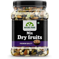 Nature Prime Premium Mix Dry Fruits and Nuts with Almonds| Cashew| Kishmish | Apricot | Black Raisins | kiwi | Dry Fruits, Seeds & Nuts - 250 gm