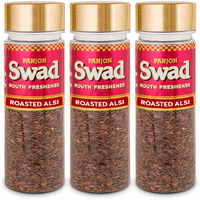 Panjon Swad Roasted Alsi Mukhwas (Pack Of 3 X 120 Grams)