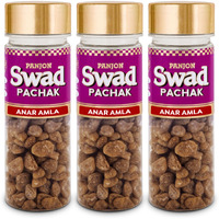 Panjon Swad Anar Amla Candy Mukhwas (Pack Of 3 X 120 Grams) | Digestive Mouth Freshener | Hygienically Packed Traditional Pachak | Tasty Mouthfresheners | After-Meal Snack | Dry Mukhwas.