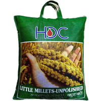 HDC Siridhanya unpolished and organic positive Little millet (Net quantity 4700g) naturally grown without chemicals and pesticides origin from Andhra Pradesh