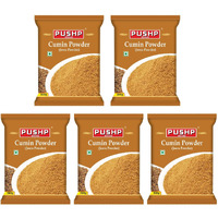 Pushp Brand Cumin/Jeera Powder Pouch (500g) (Pack of 5)
