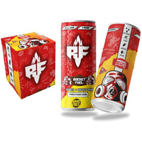 RocketFuel 0 Sugar Energy + Sports Drink|Unmatched Energy Amplified Focus Bcaa 0 Calories With 8 Scientifically Backed Ingredient Matrix For Instant Kick (4 Pack) - Original Punch