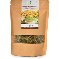 Matratva Organic Moringa Sev Namkeen 500 gm | Organic Namkeen | Fried in Cold Pressed Groundnut Oil | Healthy Indian Snacks | No Preservatives
