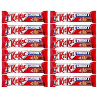 KIT KAT Chunky Milk Chocolate - 12 Pack, 12 x 40 g