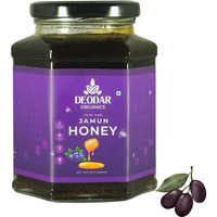 Deodar Organics 100% Pure Jamun Honey No Additives Or Preservatives | (2000 GM) | Unheated | Organic, Raw, and Unprocessed | For Diabetes | Low Glycemic Index Honey from the Jamun Orchard