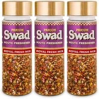 Panjon Swad Royal Fresh Mix Mukhwas (Pack Of 3 X 120 Grams) | Digestive Mouth Freshener | Hygienically Packed Traditional Pachak | Tasty Mouthfresheners | After-Meal Snack | Dry Mukhwas