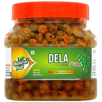 Natural Hub Mothermade Organic Dela Pickle, Teet ka Achaar (Dela, 500 gm)