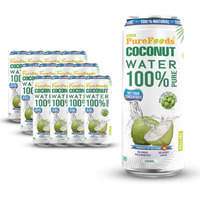 PureFoods Vietnamese Tender Coconut Water 100% Pure & Natural | Nariyal Paani for Daily Hydration & Healthy Skin | (Pack Of 12, 320 ML Each)