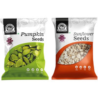 WONDERLAND FOODS Healthy I Raw (Unroasted) Pumpkin & Sunflower Seeds 300g Pouch Combo Pack (150g X 2)
