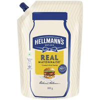 Hellmanns REAL Mayonnaise, 100% Vegetarian Creamy Mayo Used For Dressings And Condiments, 800 g