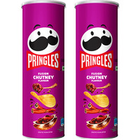 Kelloggs Pringles Salted Desi Masala Tadka 107 Gram (Pack Of 2)