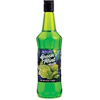Malas, Fruit Mocktail Syrup Green Mint 750Ml, 1 Count, Liquid