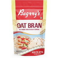 Bagrrys Oat Bran 400gm Pouch | High in fibre & protein | Good Digestive Health | Helps Reduce Cholesterol & Manges Weight