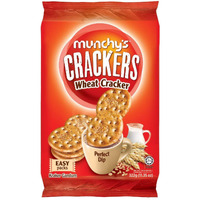 Munchys Wheat Crackers 322g.