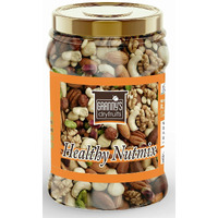 Grannys Dryfruits Healthy Nutmix|Fitness Trail Mix| Mixed Dryfruits |Premium Nutmix, Almonds, Cranberries, Hazelnuts, Walnuts, Pistachios, Cashews (2 x 325g)