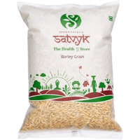 S Siddhagiris SATVYK THE HEALTH re STORE Organic Barley Whole Grain (Set of 3 - 1.5kg) - High Fiber | Jau | Whole Grain Jau | Non-Hulled