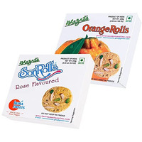 Bhagats Heera Sweets SonRoll Shree Heera Sweets - SonRoll Combo | Orange and Rose Flavoured SonRoll (250Gms Each) Preservatives Free Soft Flaky Sweets Mithai Box For Diwali Sweets Ganesh Chaturthi Rakhi Christmas Holi Valentine | For All Festivals