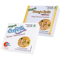 Bhagats Heera Sweets SonRoll Shree Heera Sweets - SonRoll Combo | Mango and Rose Flavoured SonRoll (250Gms Each) Preservatives Free Soft Flaky Sweets Mithai Box
