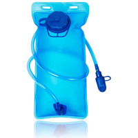 PROBEROS Premium Anti-Bacteria Material Hydration Upgraded Leak Proof Water Reservoir Hydrating Bladder for Hiking Cycling, Running (Blue, 13.8   x 6.8  )