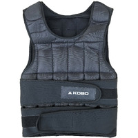 Kobo - CTA-20 CTA-20 Nylon Weighted Vest, Adult 15Kg (Black)