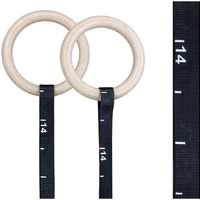 Kobo CTA-36 Wood Gymnastic Ring (Brown)