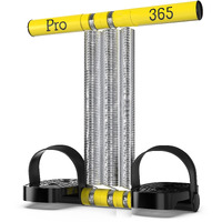 PRO365 Tummy Trimmer Exerciser/Flat Pedal For Extra Support/Sit Up Equipment/Sport Fitness/Leg Exerciser/Home Gym Equipment (6 Month Warranty, Triple Spring), Multi-Coloured