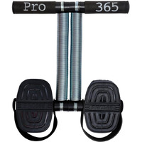 PRO365 Tummy Trimmer - Ultimate Ab Exerciser for Men and Women | Double Spring Waist Trimmers for Abdominal Workout and Core Strengthening | Home and Gym Fitness Equipment (Black)
