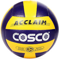 Cosco Acclaim PU leather Volleyball, Size 4 (Multicolour)