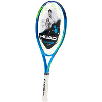 HEAD Ti Conquest Strung Tennis Aluminum Racquet (Blue, Black)