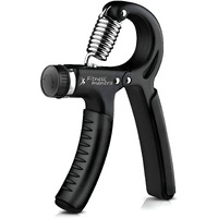 Fitness Mantra Weight Adjustable Hight Quality Hand Gripper for Men & Women |Hand Grip|Finger Exerciser|Power Gripper|Hand Exerciser Equipment|Hand Strengtheners (Black, 10KG-60KG)