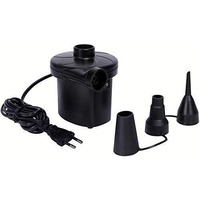 Nirvik Instant AC Electric Vacuum Air Pump for Quickly Inflates/Deflates Sofa, Bed, Swimming Pool Tubes, Toys,Air Bags, Mattresses, Inflatable Stuffs (Black)