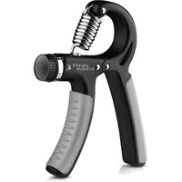 Fitness Mantra Weight Adjustable Hight Quality Hand Gripper for Men & Women |Hand Grip|Finger Exerciser|Power Gripper|Hand Exerciser Equipment|Hand Strengtheners (Grey, 10KG-60KG)