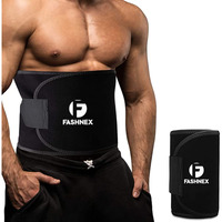 FASHNEX Waist Belt Made of Neoprene for Women & Men for Tummy Exercise.