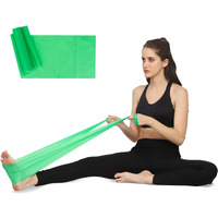 HealthHike Yoga Band | Theraband for Physiotherapy, Stretching, Yoga & Resistance Workout | Latex-Free, Anti-Allergic & Tear-Resistant thera band for exercise, Size 60 X 5 inch