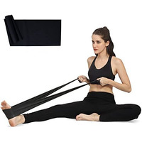 HealthHike Yoga Band | Theraband for Physiotherapy, Stretching, Yoga & Resistance Workout | Latex-Free, Anti-Allergic & Tear-Resistant thera band for exercise, Size 60 X 5 inch