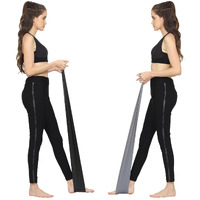 HealthHike Yoga Band | Theraband for Physiotherapy, Stretching, Yoga & Resistance Workout | Latex-Free, Anti-Allergic & Tear-Resistant thera band for exercise, Size 60 X 5 inch