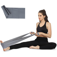 HealthHike Yoga Band | Thera Band for Physiotherapy, Stretching, Yoga & Resistance Workout | Latex-Free, Anti-Allergic & Tear-Resistant thera band for exercise, Size 84 X 5 inch