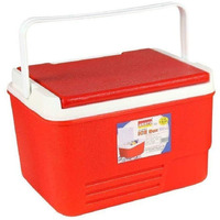 ARISTO Plastic Insulated Chiller Ice Box, 6 Litre, Red or Blue